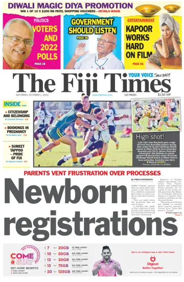 The Fiji Times - 01 Eki 2022