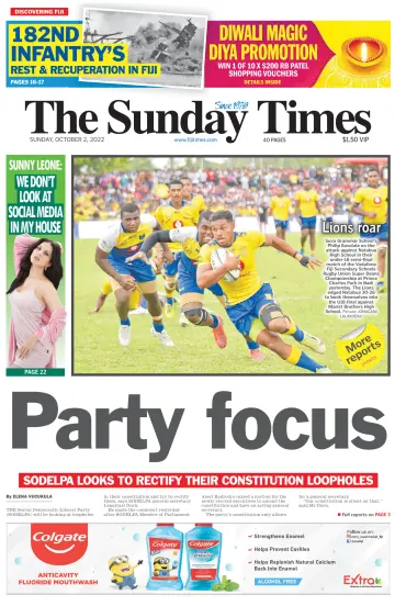 The Fiji Times - 02 окт. 2022