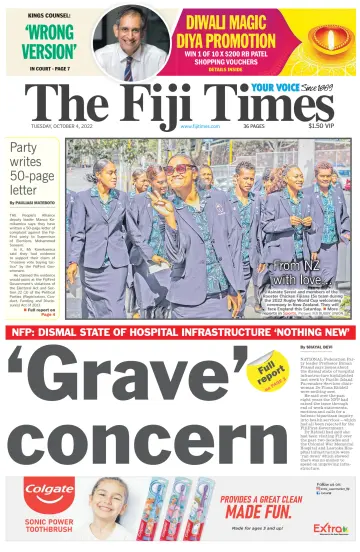 The Fiji Times - 04 Eki 2022