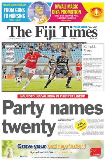 The Fiji Times - 07 Eki 2022