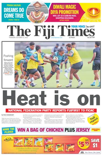 The Fiji Times - 13 окт. 2022