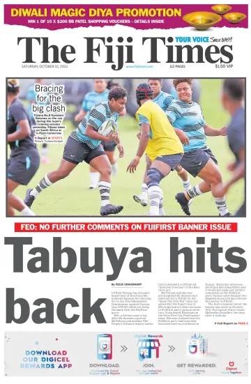 The Fiji Times - 15 Eki 2022