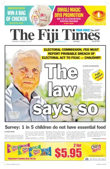 The Fiji Times - 20 окт. 2022