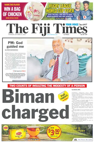The Fiji Times - 27 10월 2022