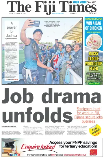 The Fiji Times - 28 10월 2022
