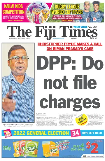The Fiji Times - 09 ноя. 2022