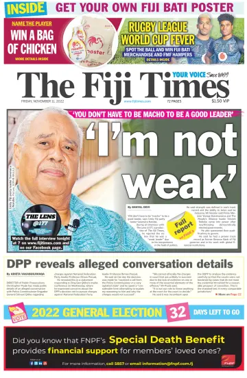 The Fiji Times - 11 ноя. 2022