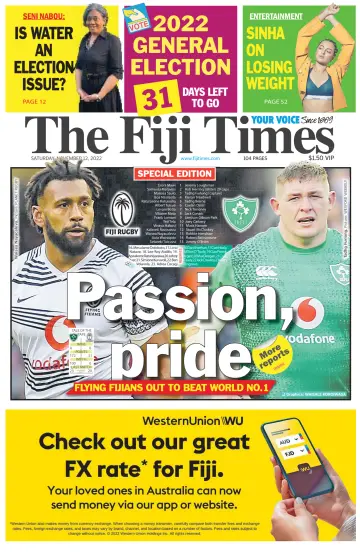 The Fiji Times - 12 Kas 2022