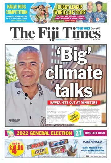 The Fiji Times - 16 Kas 2022