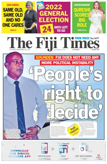 The Fiji Times - 19 Kas 2022