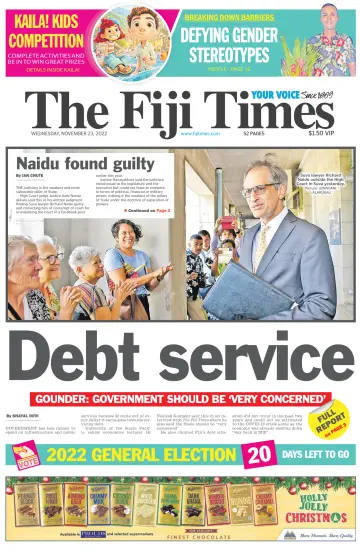 The Fiji Times - 23 Kas 2022