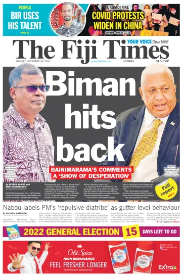 The Fiji Times - 28 11月 2022