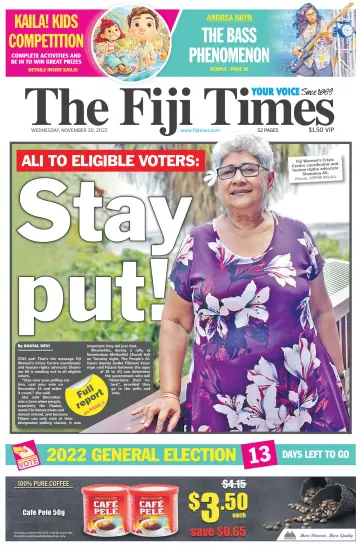 The Fiji Times - 30 ноя. 2022