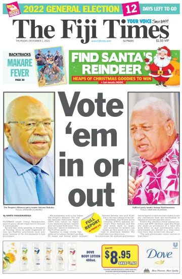 The Fiji Times - 01 дек. 2022