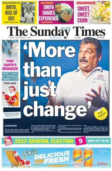 The Fiji Times - 04 дек. 2022