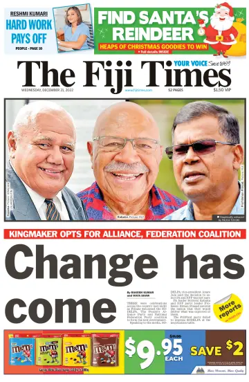 The Fiji Times - 21 Ara 2022