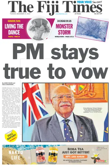 The Fiji Times - 27 Ara 2022