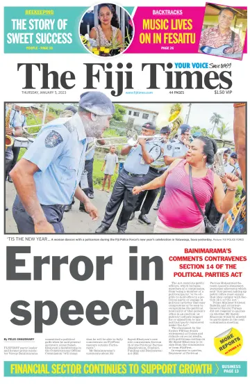 The Fiji Times - 05 Oca 2023