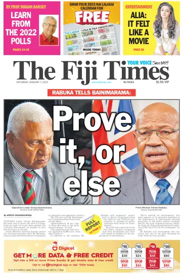 The Fiji Times - 07 Oca 2023