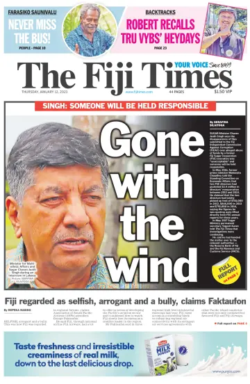 The Fiji Times - 12 1月 2023