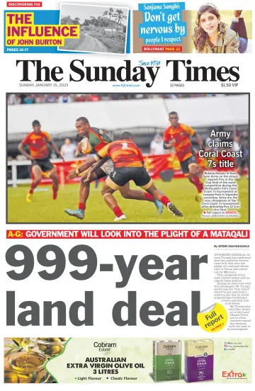 The Fiji Times - 15 Oca 2023
