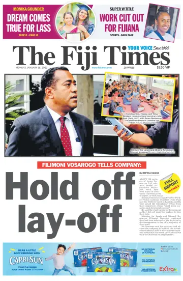 The Fiji Times - 16 Oca 2023