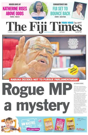 The Fiji Times - 17 1月 2023
