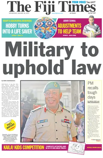The Fiji Times - 18 Jan 2023