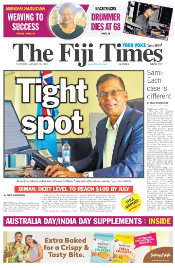 The Fiji Times - 26 Oca 2023
