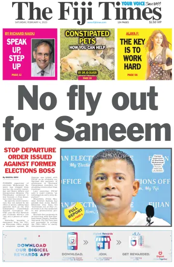 The Fiji Times - 04 фев. 2023