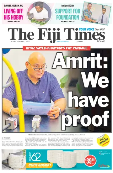 The Fiji Times - 07 Şub 2023