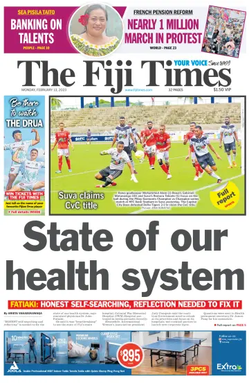 The Fiji Times - 13 Şub 2023