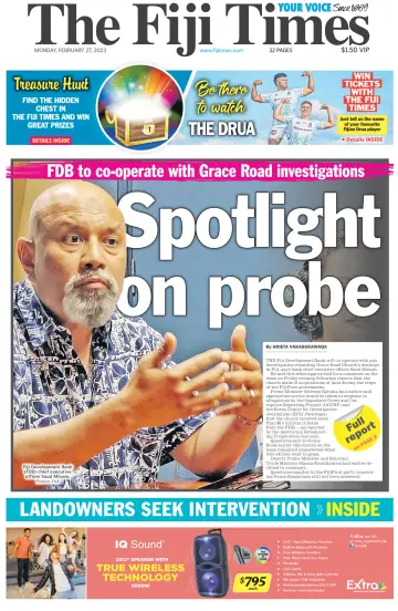 The Fiji Times - 27 2월 2023