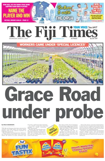 The Fiji Times - 01 мар. 2023