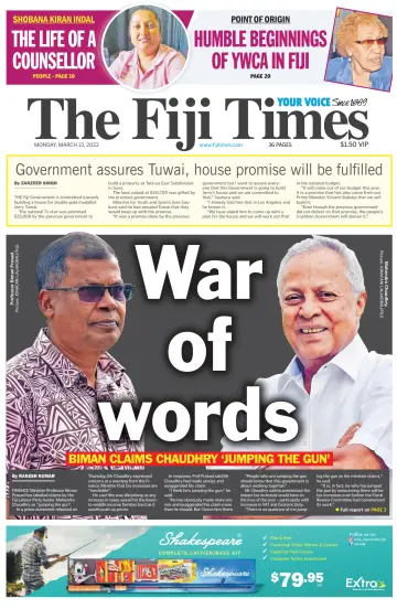 The Fiji Times - 13 3月 2023