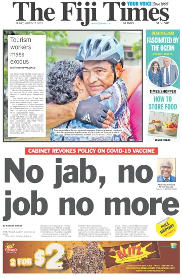 The Fiji Times - 17 мар. 2023
