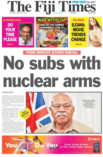The Fiji Times - 18 3월 2023