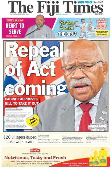 The Fiji Times - 30 3月 2023