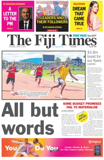 The Fiji Times - 15 апр. 2023