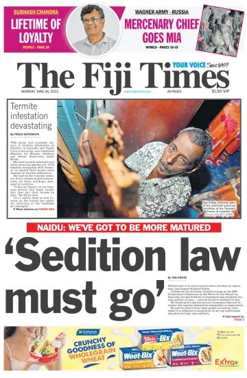 The Fiji Times - 26 6月 2023