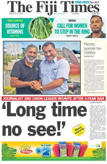 The Fiji Times - 07 7月 2023