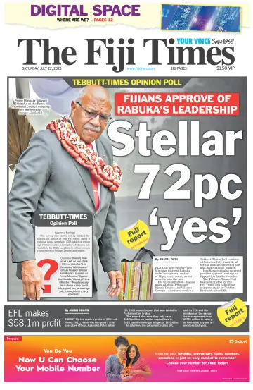 The Fiji Times - 22 7月 2023