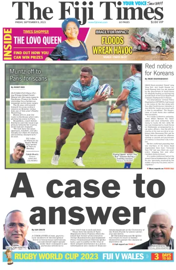 The Fiji Times - 08 9月 2023