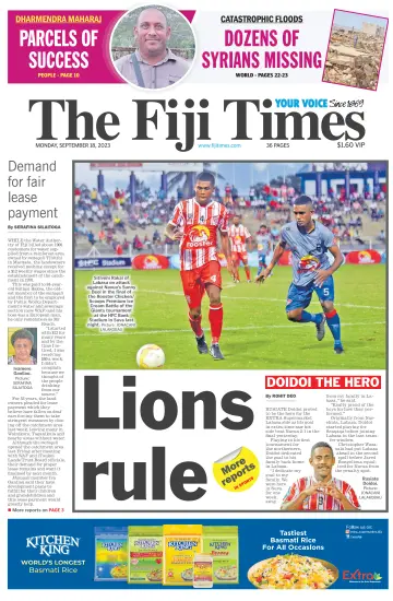 The Fiji Times - 18 сен. 2023