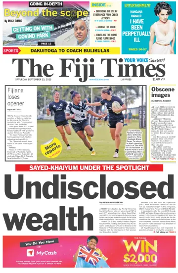 The Fiji Times - 23 9월 2023