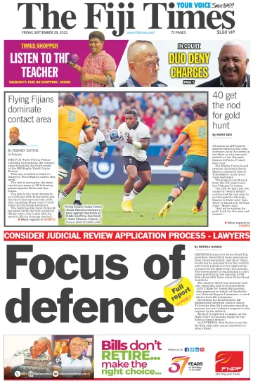 The Fiji Times - 29 Sep 2023
