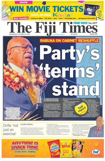 The Fiji Times - 18 Oct 2023