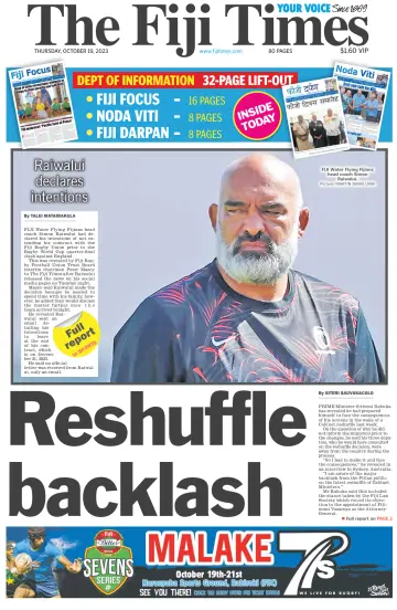 The Fiji Times - 19 Oct 2023
