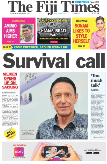 The Fiji Times - 04 ноя. 2023