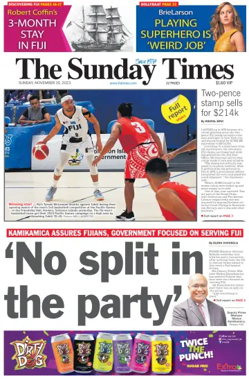 The Fiji Times - 19 Kas 2023